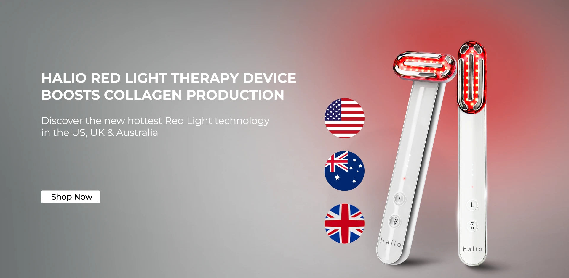 Halio Red Light Therapy Device Boosts Collagen Production - Discover the new hottest Red Light Technology in the US, UK & Australia