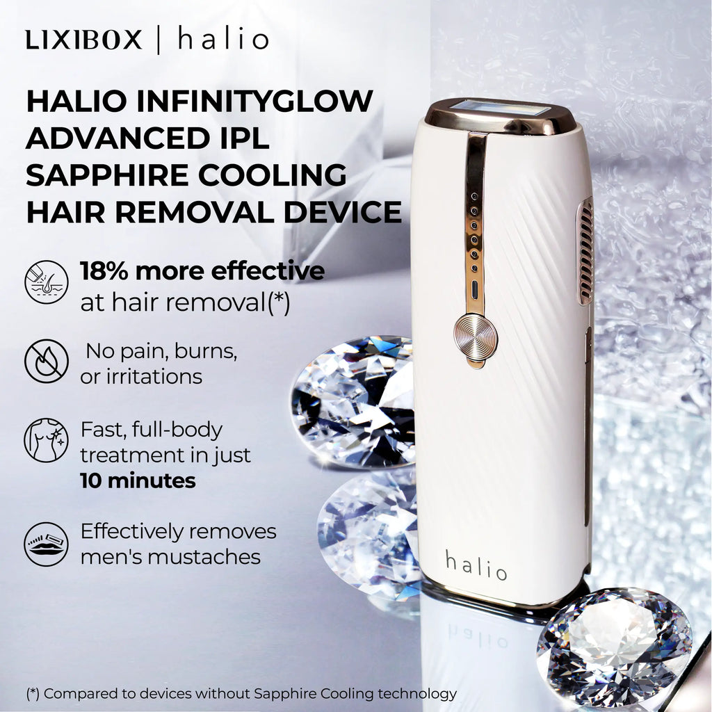 InfinityGlow Advanced IPL Sapphire Cooling Hair Removal Device