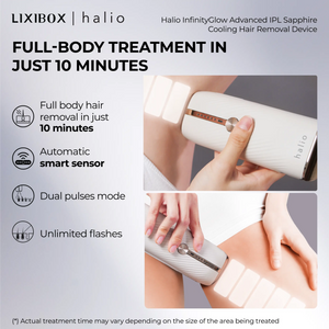 InfinityGlow Advanced IPL Sapphire Cooling Hair Removal Device