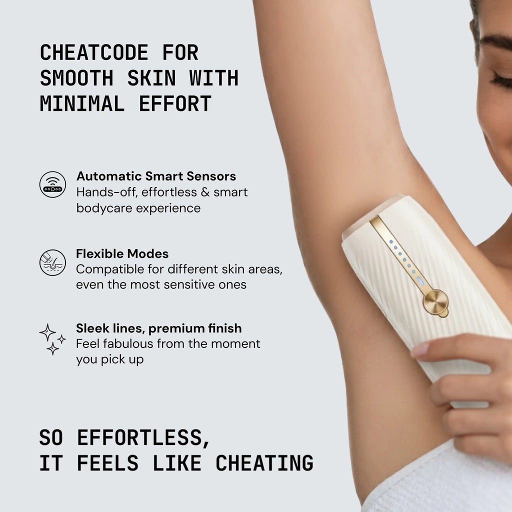 Halio InfinityGlow Advanced IPL Sapphire Cooling Hair Removal Device