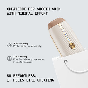 Halio InfinityGlow Advanced IPL Sapphire Cooling Hair Removal Device