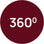 360° rotation reaches the back teeth with ease