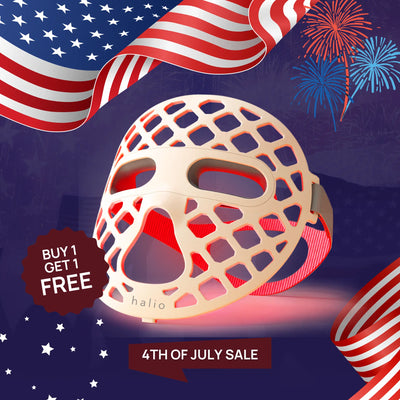 Halio PureGlow Ultralite Silicone LED Face Mask