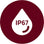 IP67 water resistance and a built-in glare shield make daily, hands-free use easy to keep up