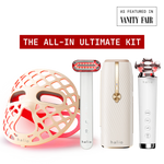 Bundle - The All-in Ultimate Kit - 1x Halio PureGlow Ultralite Silicone LED Face Mask, 1x Halio Red Light Therapy Device, 1x Halio InfinityGlow Advanced IPL Sapphire Cooling Hair Removal Device and 1x Halio RevitaWave Skin Rejuvenator