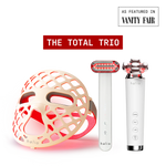 Bundle - The Total Trio - 1x Halio PureGlow Ultralite Silicone LED Face Mask, 1x Halio Red Light Therapy Device and 1x Halio RevitaWave Skin Rejuvenator