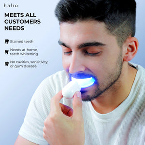 MEETS ALL CUSTOMERS NEEDS - Stained teeth - Needs at-home teeth whitening - No cavities, sensitivity, or gum disease