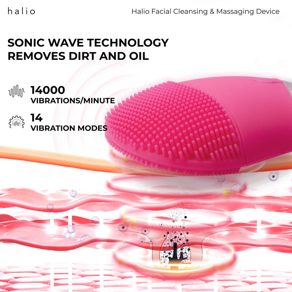 SONIC WAVE TECHNOLOGY REMOVES DIRT AND OIL - 14000 VIBRATIONS/MINUTE - 14 VIBRATION MODES