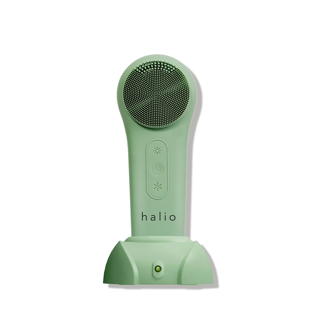 Halio Multi-task Cleansing & Massaging Device Sage Green