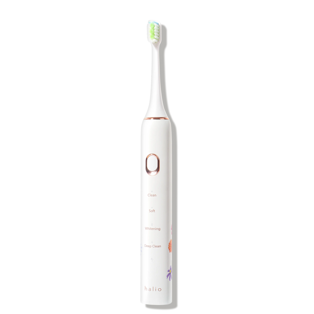 Halio Sonic Smartclean Electric Toothbrush Spring White