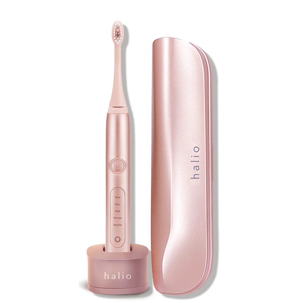 Halio Sonic Whitening Electric Toothbrush Rose Gold