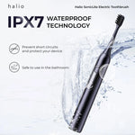 Halio SonicLite Electric Toothbrush - IPX7 waterproof technology - Prevent short circuits and protect your device - Safe to use in the bathroom