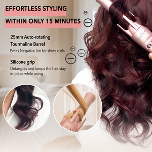 Auto Rotating Hair Curler